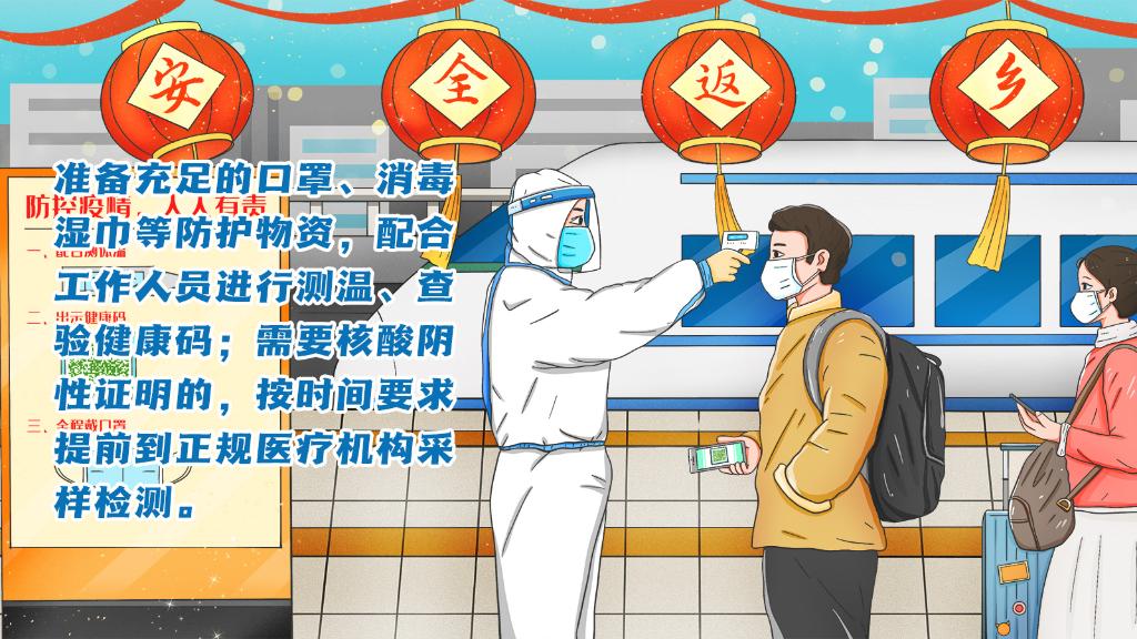 春運進行時，人在旅途如何做好防護？