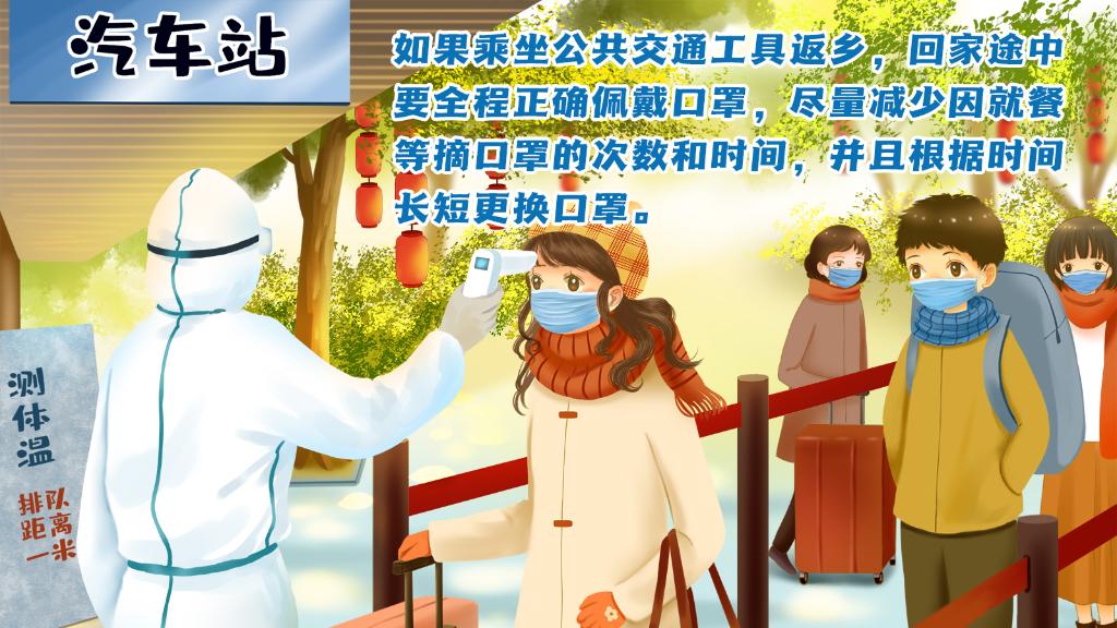 春運進行時，人在旅途如何做好防護？