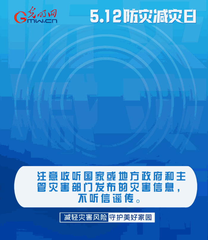 【動態(tài)海報】減輕災(zāi)害風(fēng)險，從這10個字開始