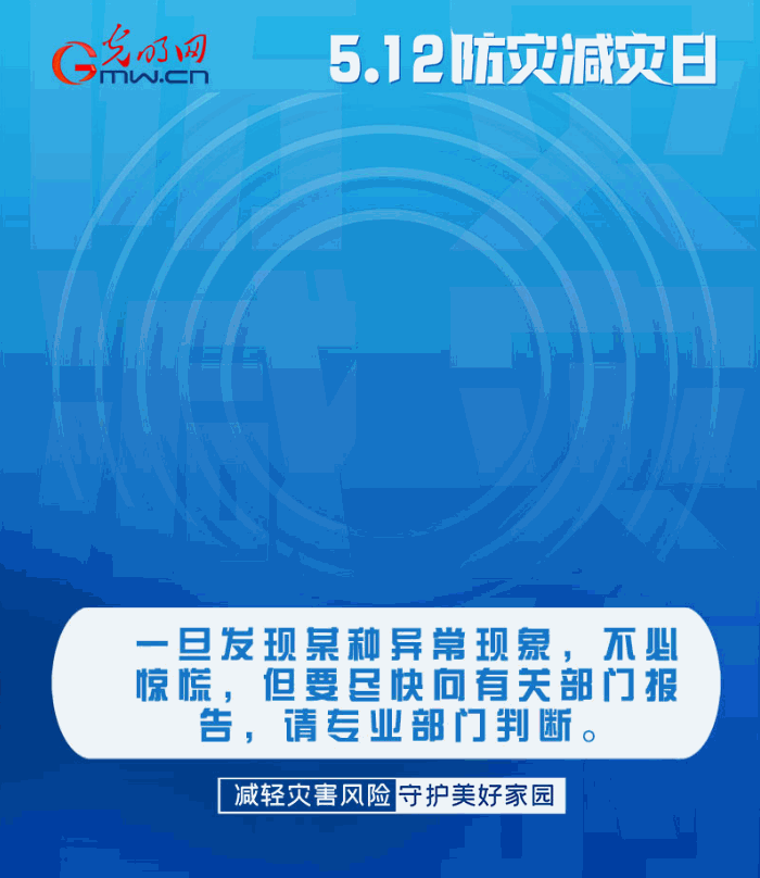 【動態(tài)海報】減輕災(zāi)害風(fēng)險，從這10個字開始