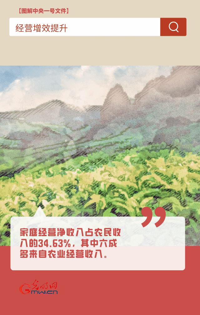【圖解中央一號文件】“動”漫海報丨今年如何讓農(nóng)民的“錢袋子”鼓起來？