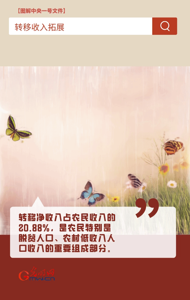【圖解中央一號文件】“動”漫海報丨今年如何讓農(nóng)民的“錢袋子”鼓起來？