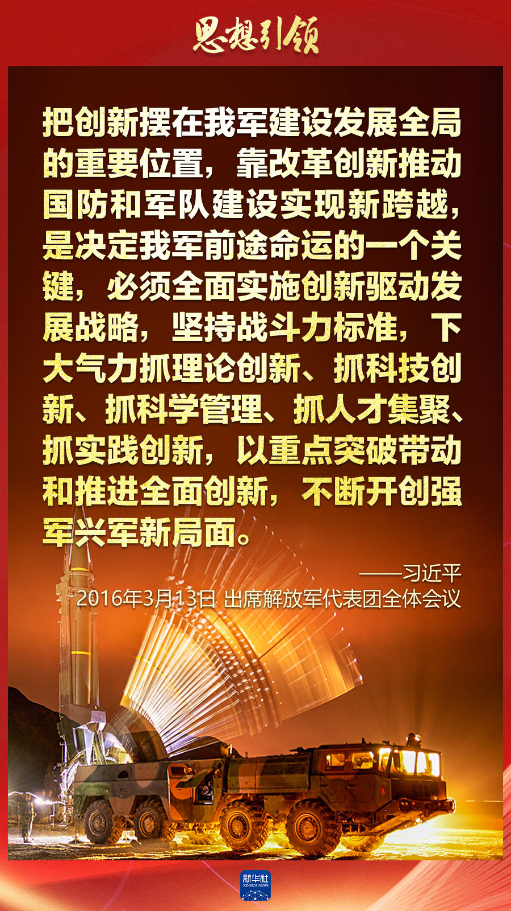 思想引領(lǐng)｜兩會上，習主席這樣談強軍之路