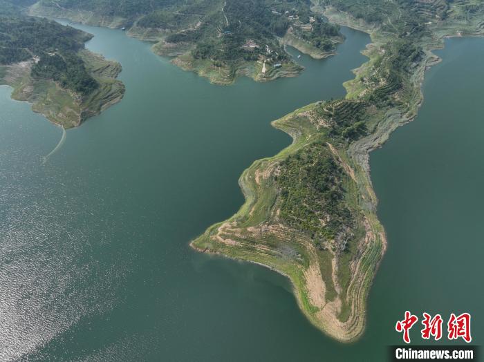 圖為生態(tài)園區(qū)的葫蘆半島。　趙亮 攝