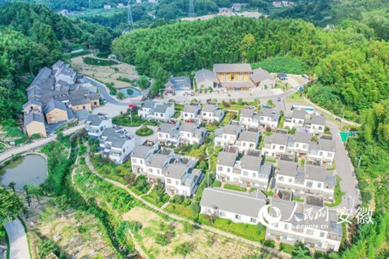 俯瞰大灣村。人民網(wǎng) 陳若天攝