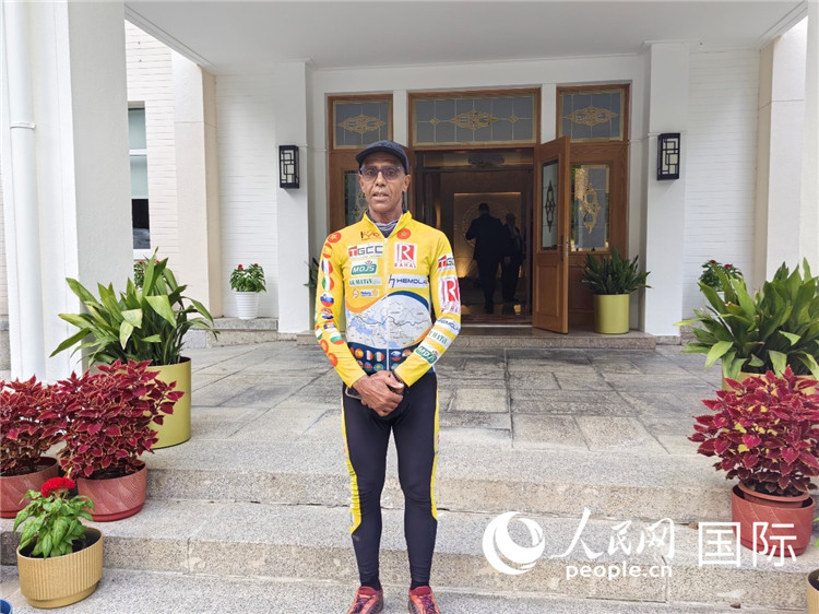 9月6日，卡里姆·穆斯塔在摩洛哥駐華大使官邸。人民網(wǎng)記者 王晶攝