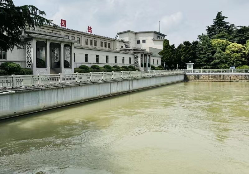 江都水利樞紐。受訪對象供圖