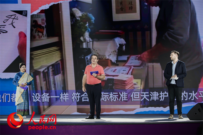 從左至右分別為馬星彤、皮安睿、柯明可。人民網(wǎng)記者 于凱攝