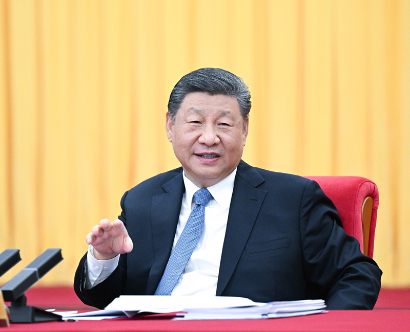 2025年3月6日，習近平總書記看望參加全國政協(xié)十四屆三次會議的民盟、民進、教育界委員，并參加聯(lián)組會。