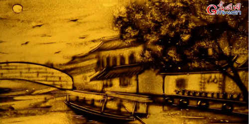 【沙畫】風(fēng)好正揚(yáng)帆，起航新時代